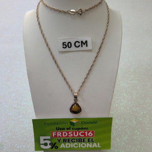 CADENA,DIJE PLATA 5,70 GRMS (SEMINUEVO)