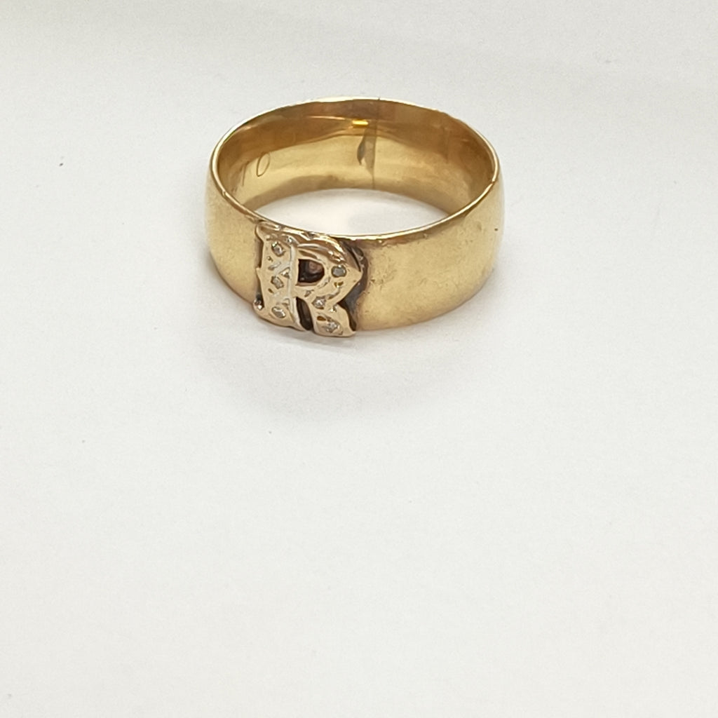 ANILLO ORO 10 K 9.8 GRMS (SEMINUEVO)