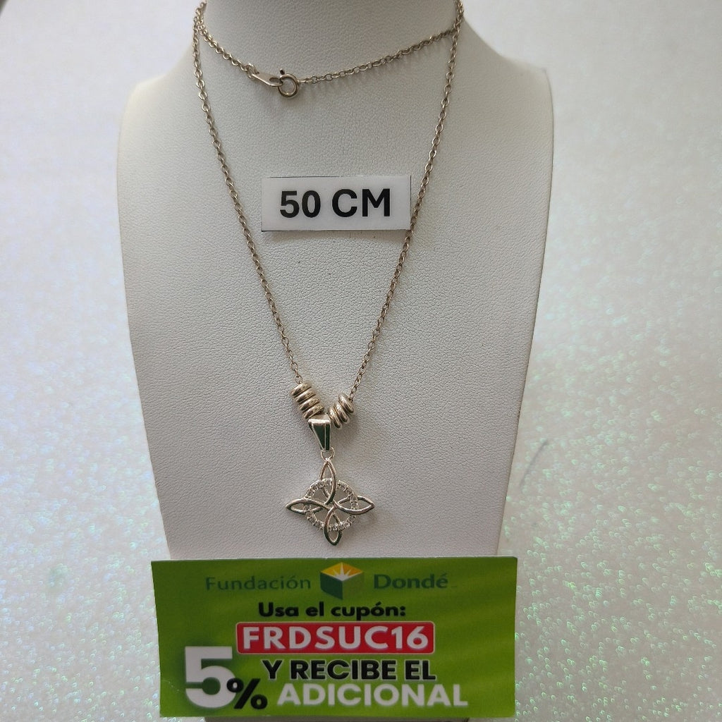 CADENA,DIJE PLATA 5,00 GRMS (SEMINUEVO)