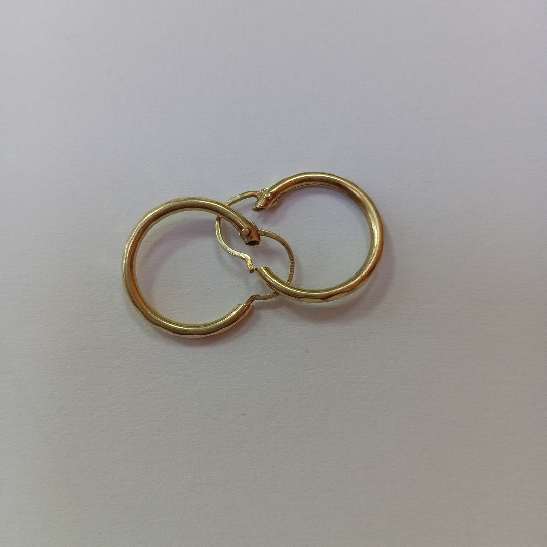 ARETES PAR ORO 10 K 1.1 GRMS (SEMINUEVO)