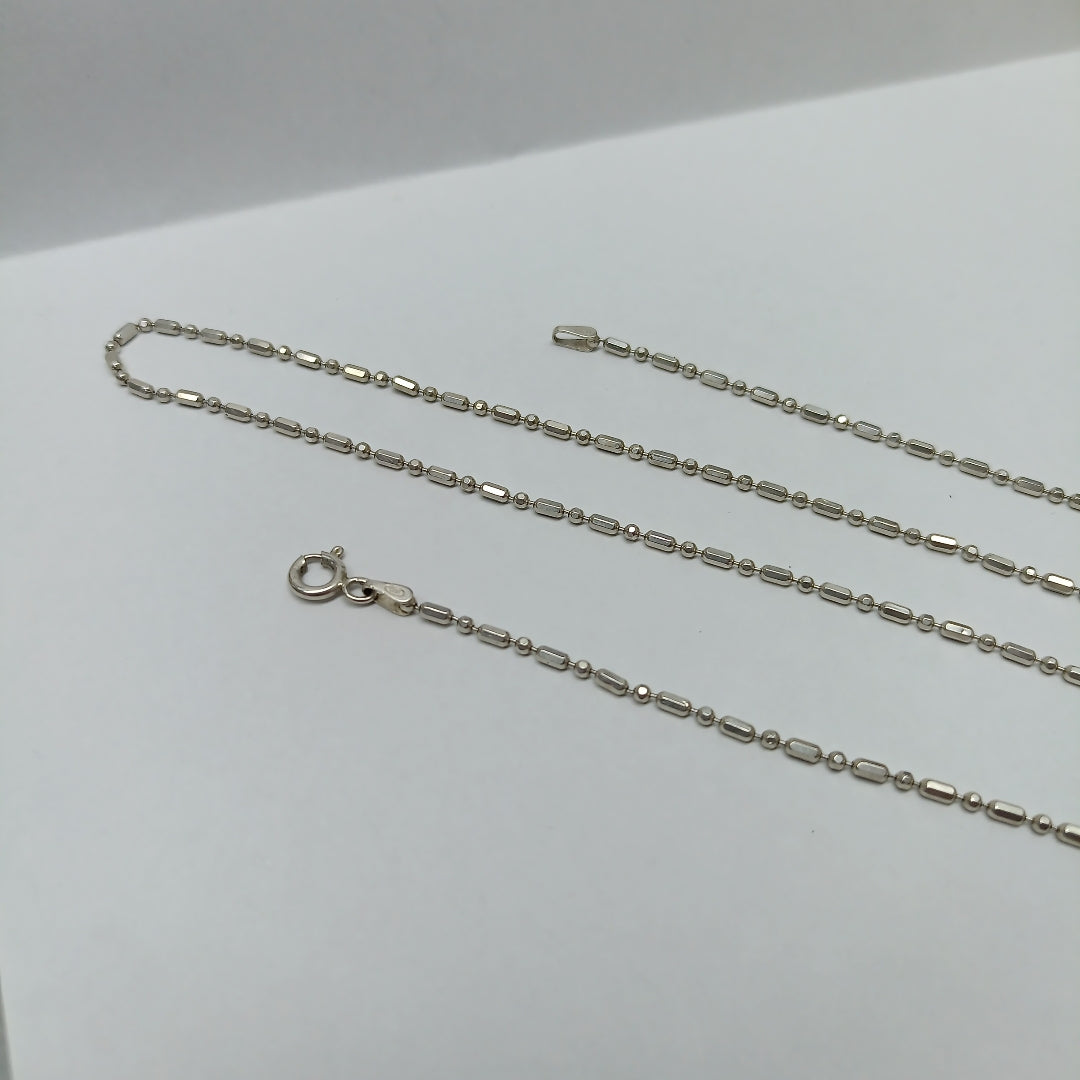 CADENA PLATA 4,90 GRMS (SEMINUEVO)