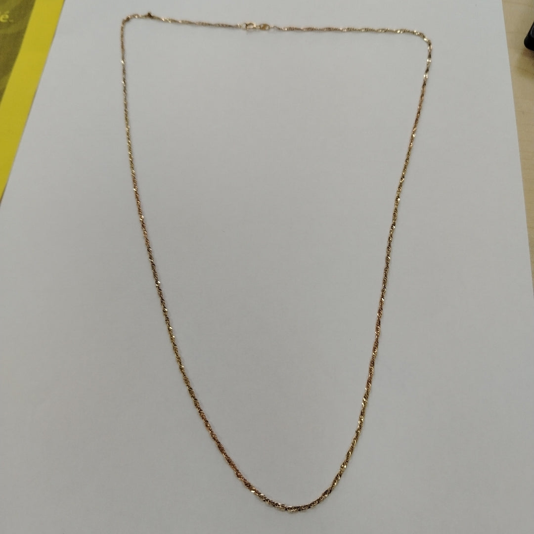 CADENA ORO 14 K 3.6 GRMS (SEMINUEVO)