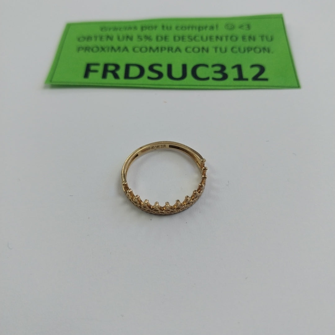 ANILLITO ORO 14 K 1.3 GRMS (SEMINUEVO)