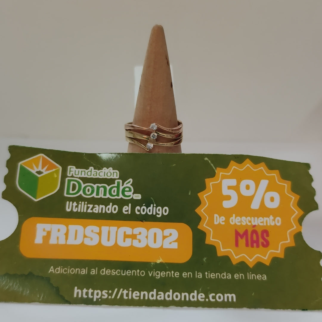 ANILLITO ORO 14 K 4.1 GRMS (SEMINUEVO)