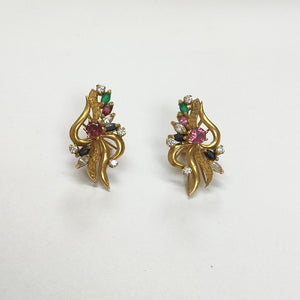 ARETES PAR ORO 14 K 5,80 GRMS (SEMINUEVO)