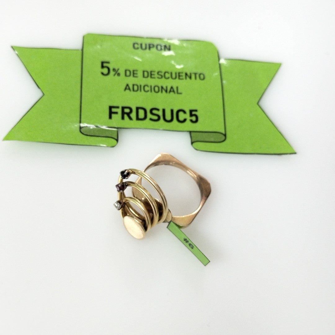 ANILLO ORO 8 K 6,00 GRMS (SEMINUEVO)