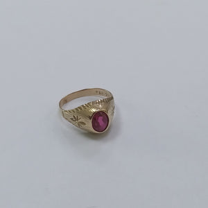 ANILLO ORO 10 K 2,40 GRMS (SEMINUEVO)