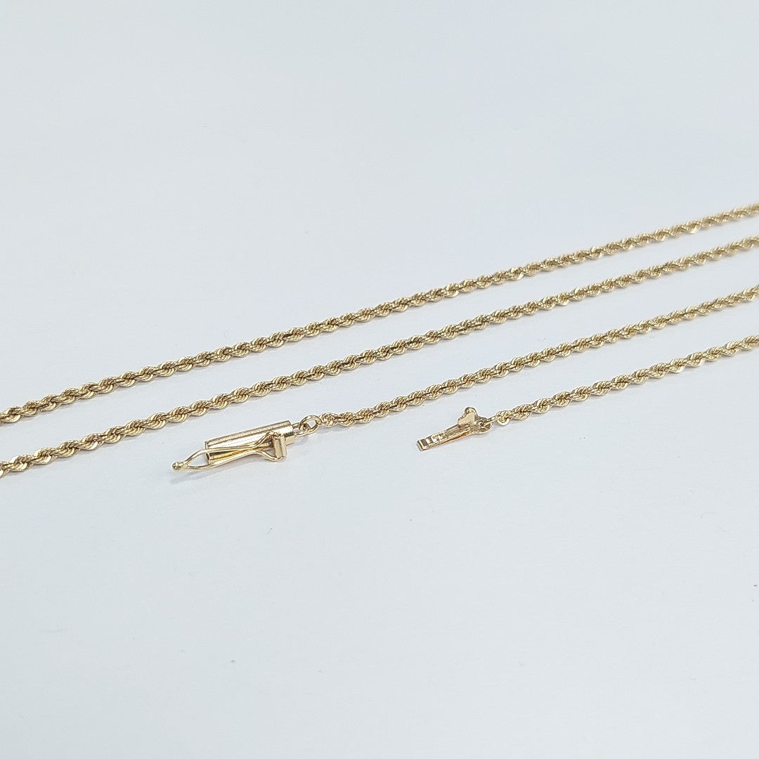 CADENA ORO 14 K 6.8 GRMS (SEMINUEVO)
