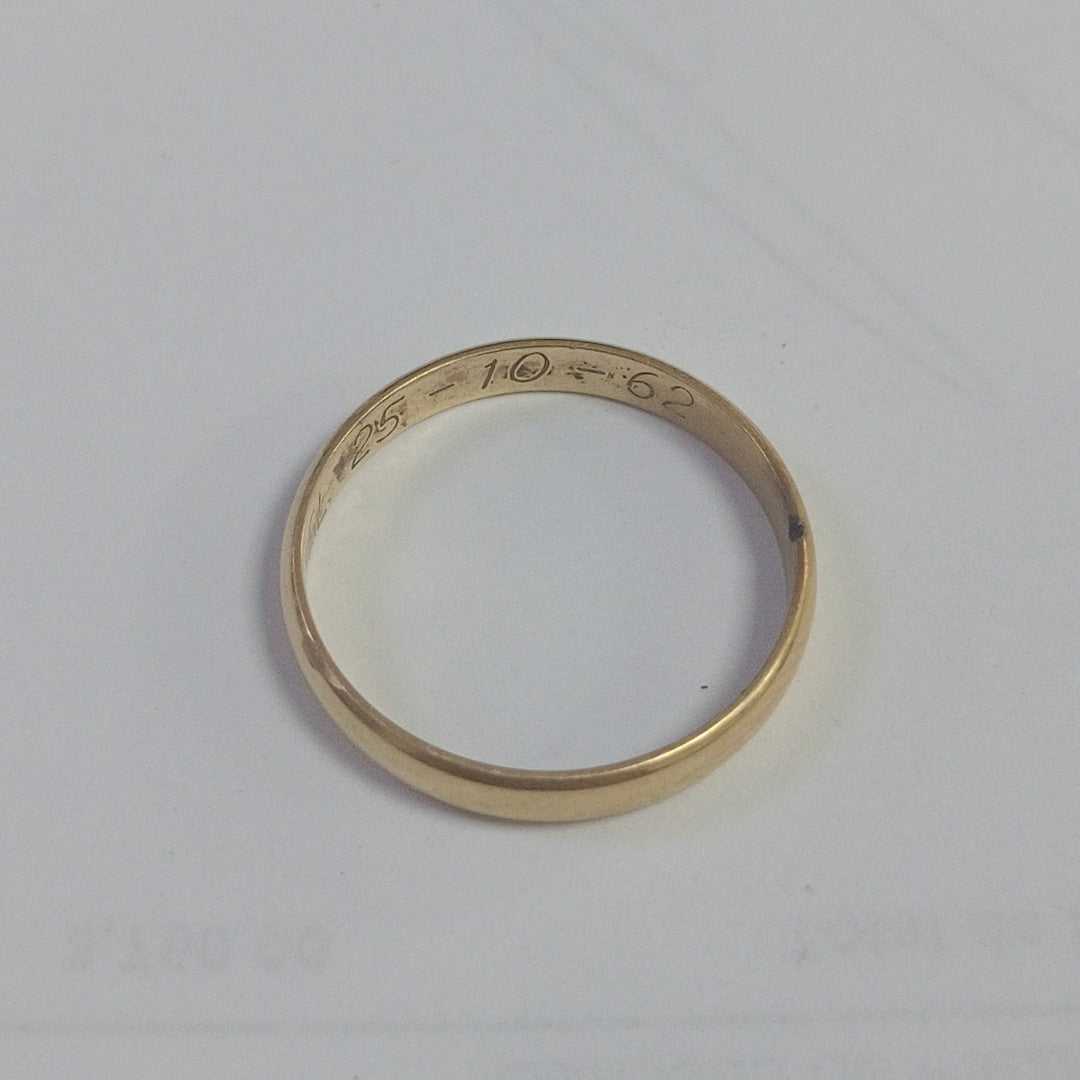 ARGOLLA ORO 18 K 1.9 GRMS (SEMINUEVO)