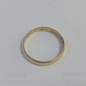 ARGOLLA ORO 18 K 1.9 GRMS (SEMINUEVO)