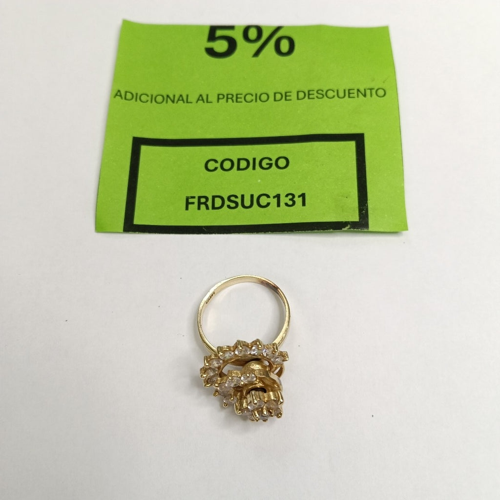 ANILLO ORO 14 K 5,60 GRMS (SEMINUEVO)