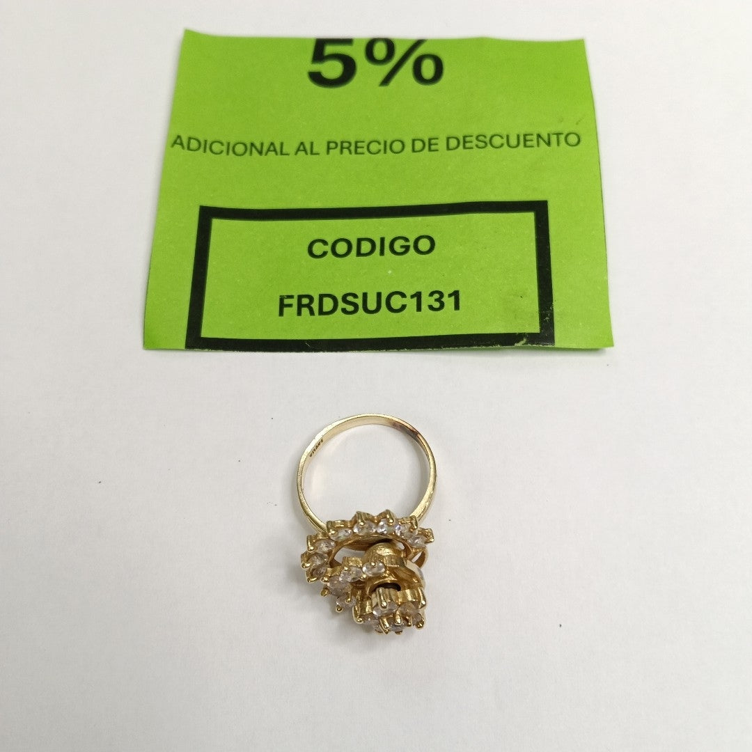 ANILLO ORO 14 K 5,60 GRMS (SEMINUEVO)