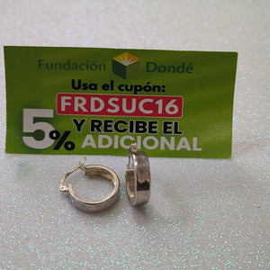 ARRACADAS PAR PLATA 2,40 GRMS (SEMINUEVO)