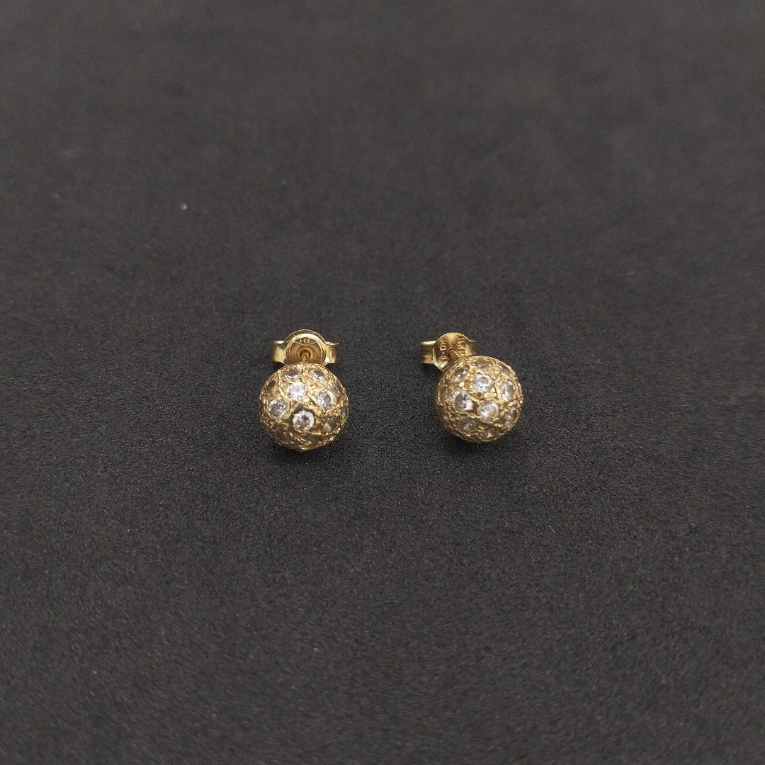 ARETES PAR ORO 14 K 2.8 GRMS (SEMINUEVO)