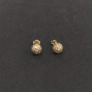 ARETES PAR ORO 14 K 2.8 GRMS (SEMINUEVO)