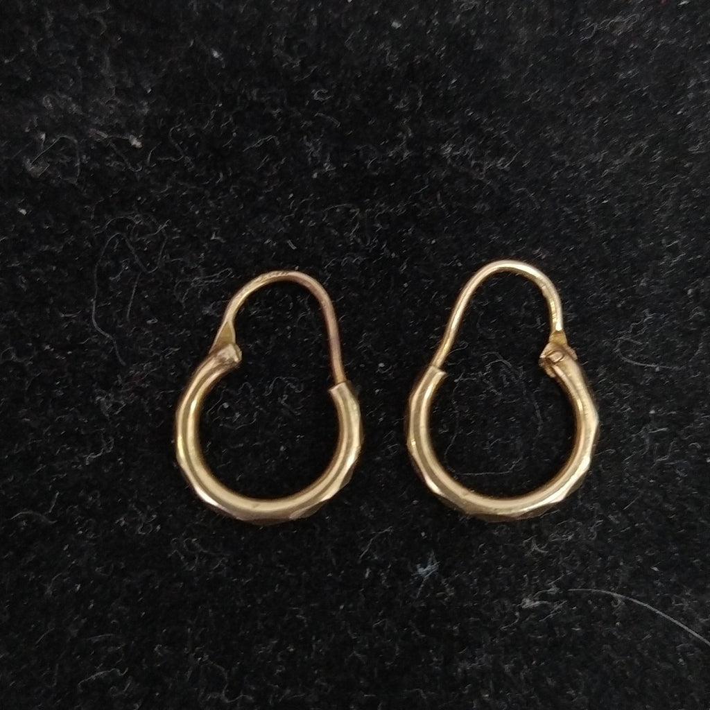 ARRACADAS PAR ORO 14 K 0,90 GRMS (SEMINUEVO)