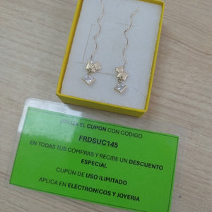 VIOLADORES PAR ORO 10 K 1.6 GRMS (SEMINUEVO)