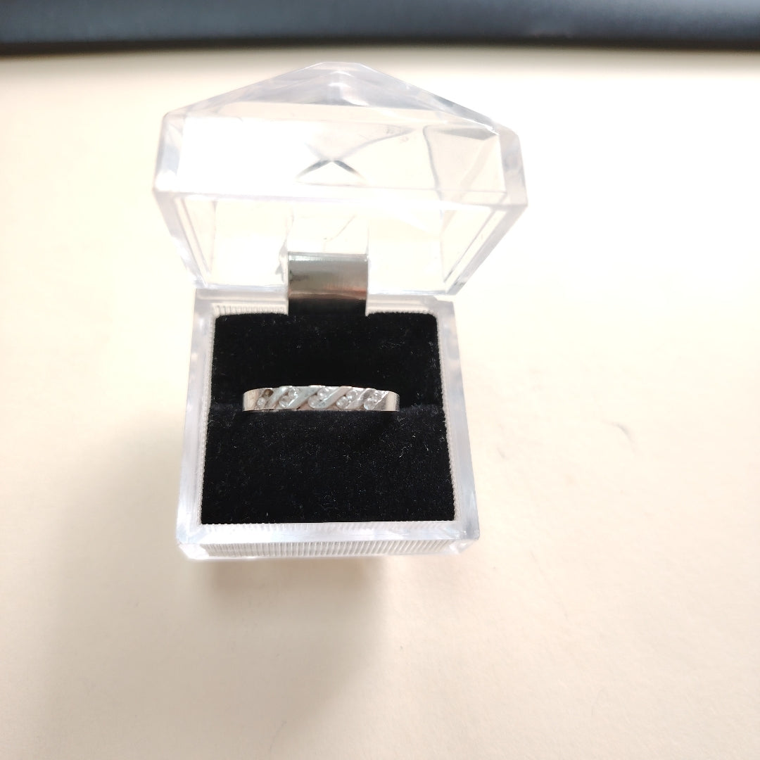 ANILLITO ORO BLANCO 14 K 1,70 GRMS (SEMINUEVO)