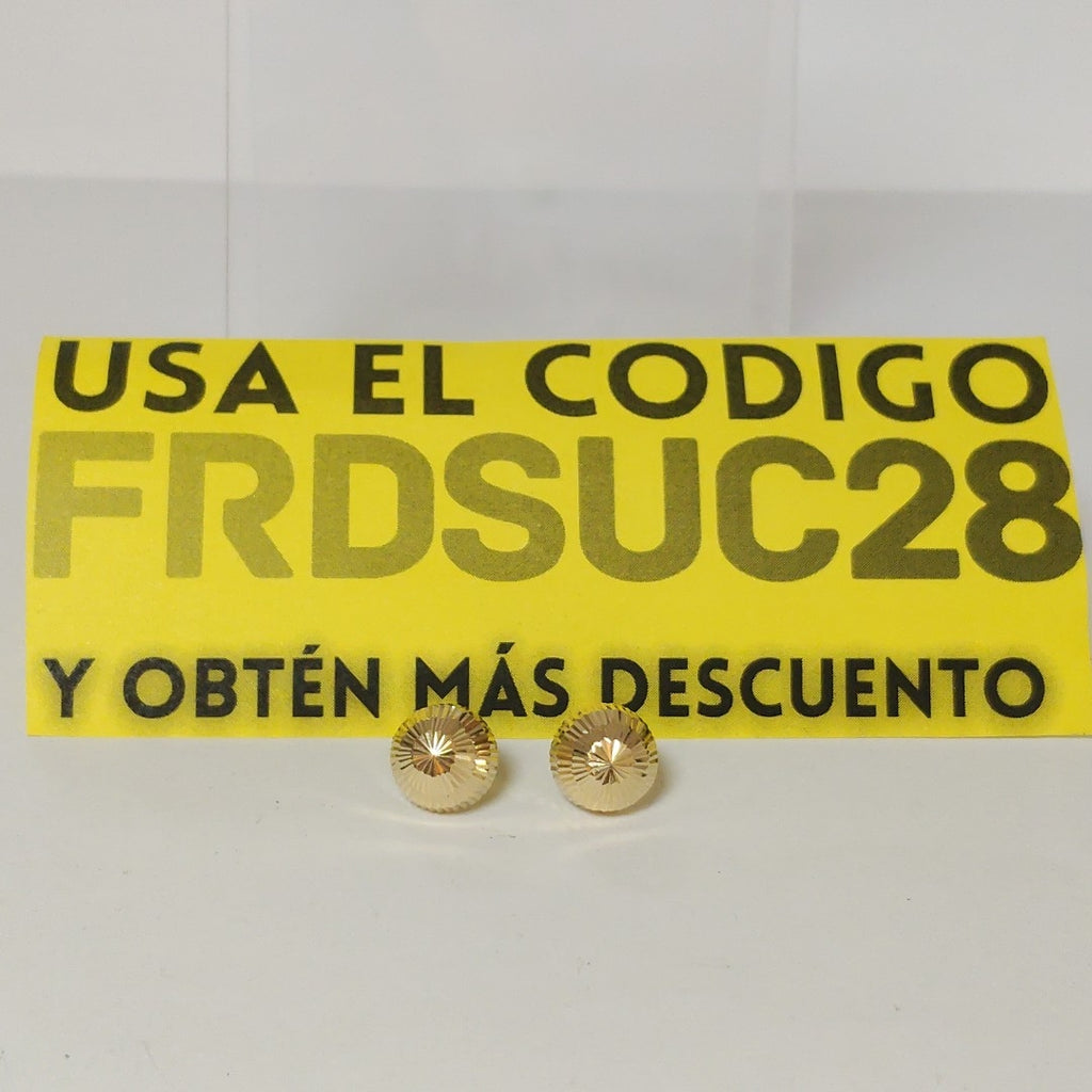 BROQUELES PAR ORO 14 K 1 GRMS (SEMINUEVO)