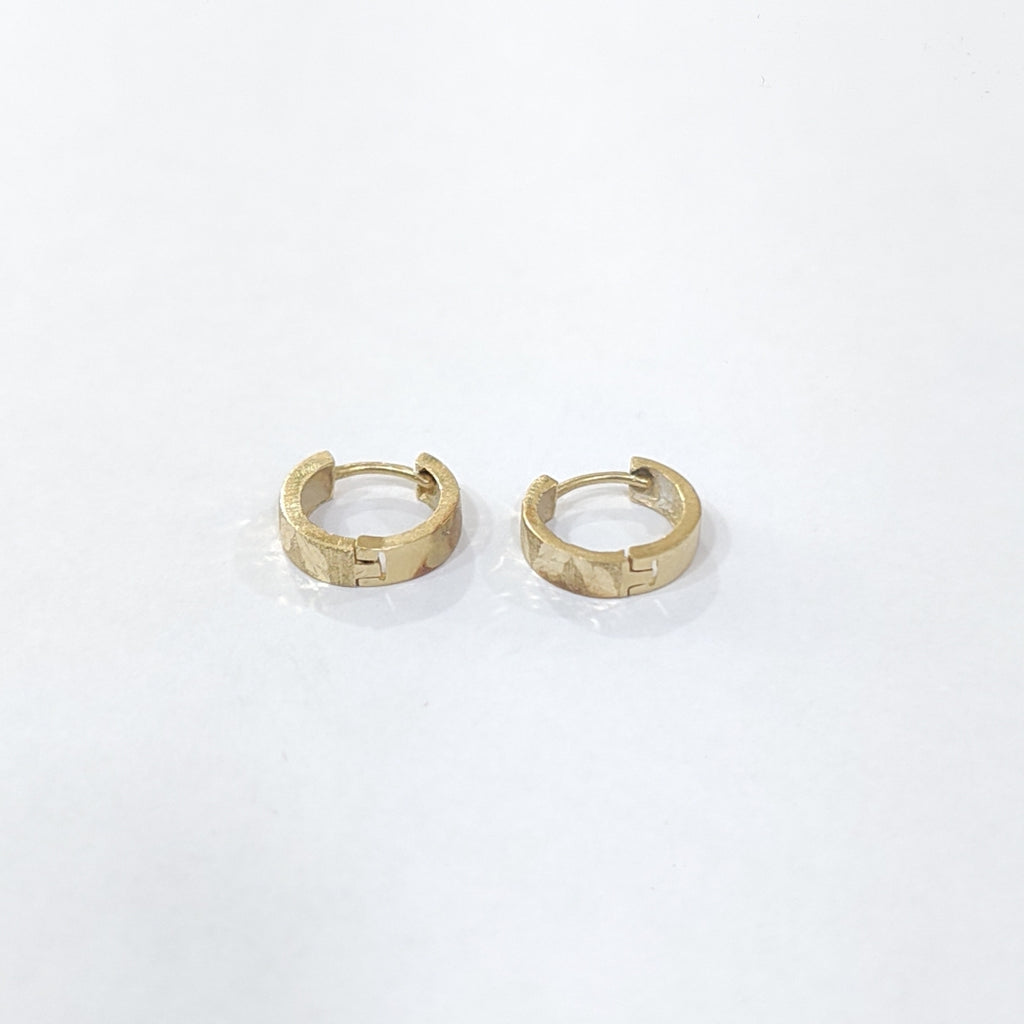 ARRACADAS PAR ORO 14 K 1.9 GRMS (SEMINUEVO)