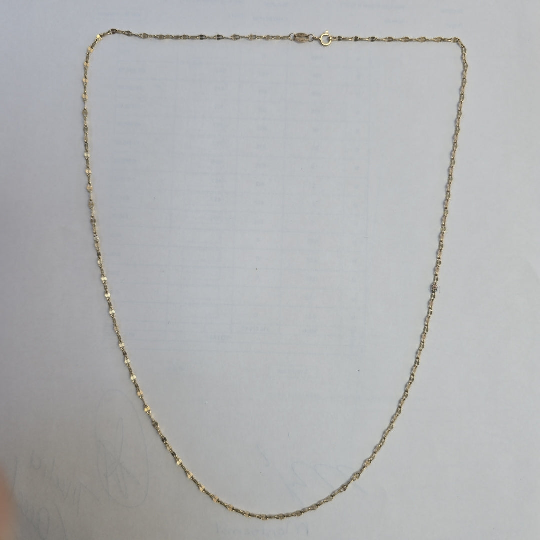 CADENA ORO 10 K 1.8 GRMS (SEMINUEVO)