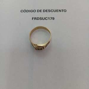 ANILLO DE GRADUACIÓN ORO 14 K 5.3 GRMS (SEMINUEVO)