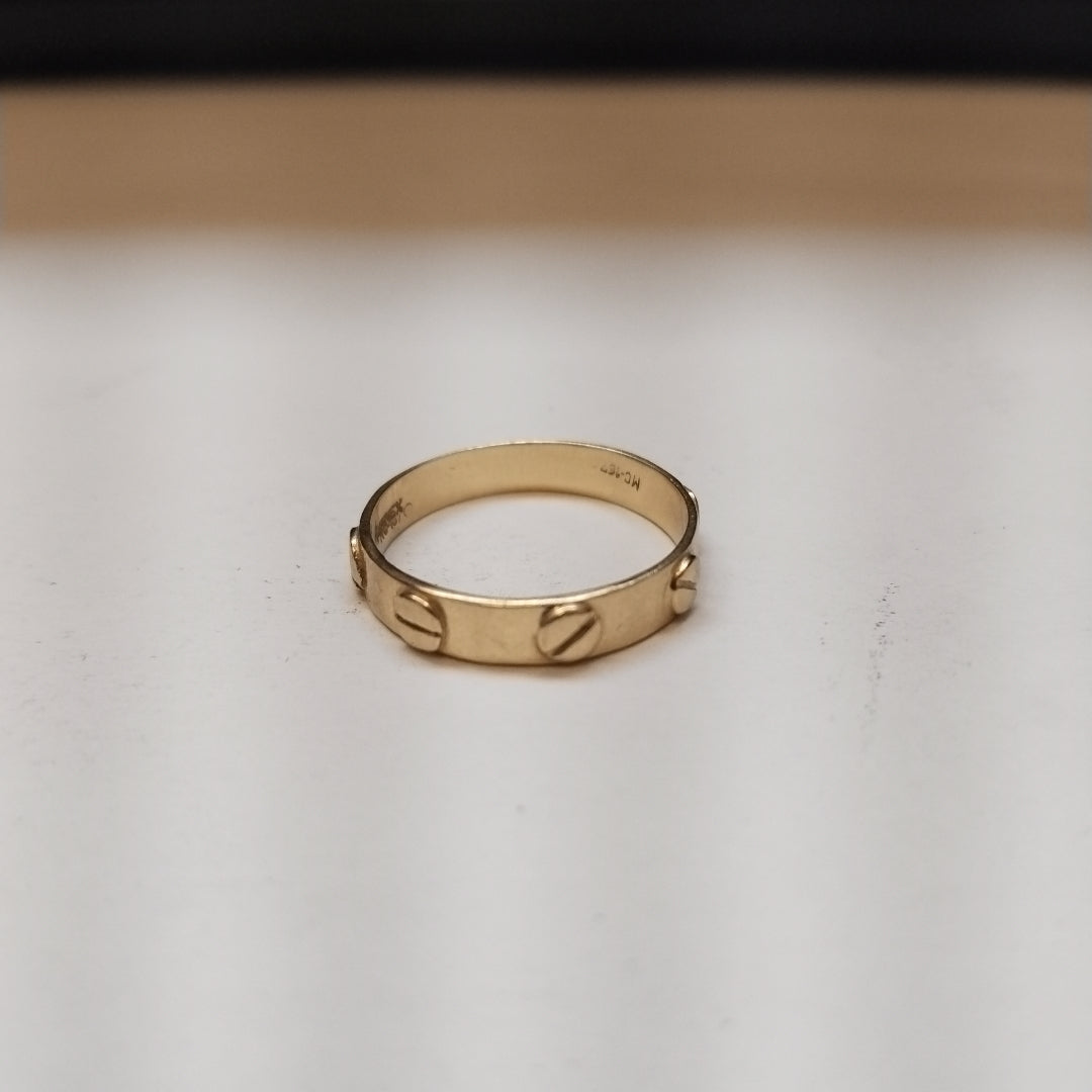 ARGOLLA ORO 14 K 2 GRMS (SEMINUEVO)