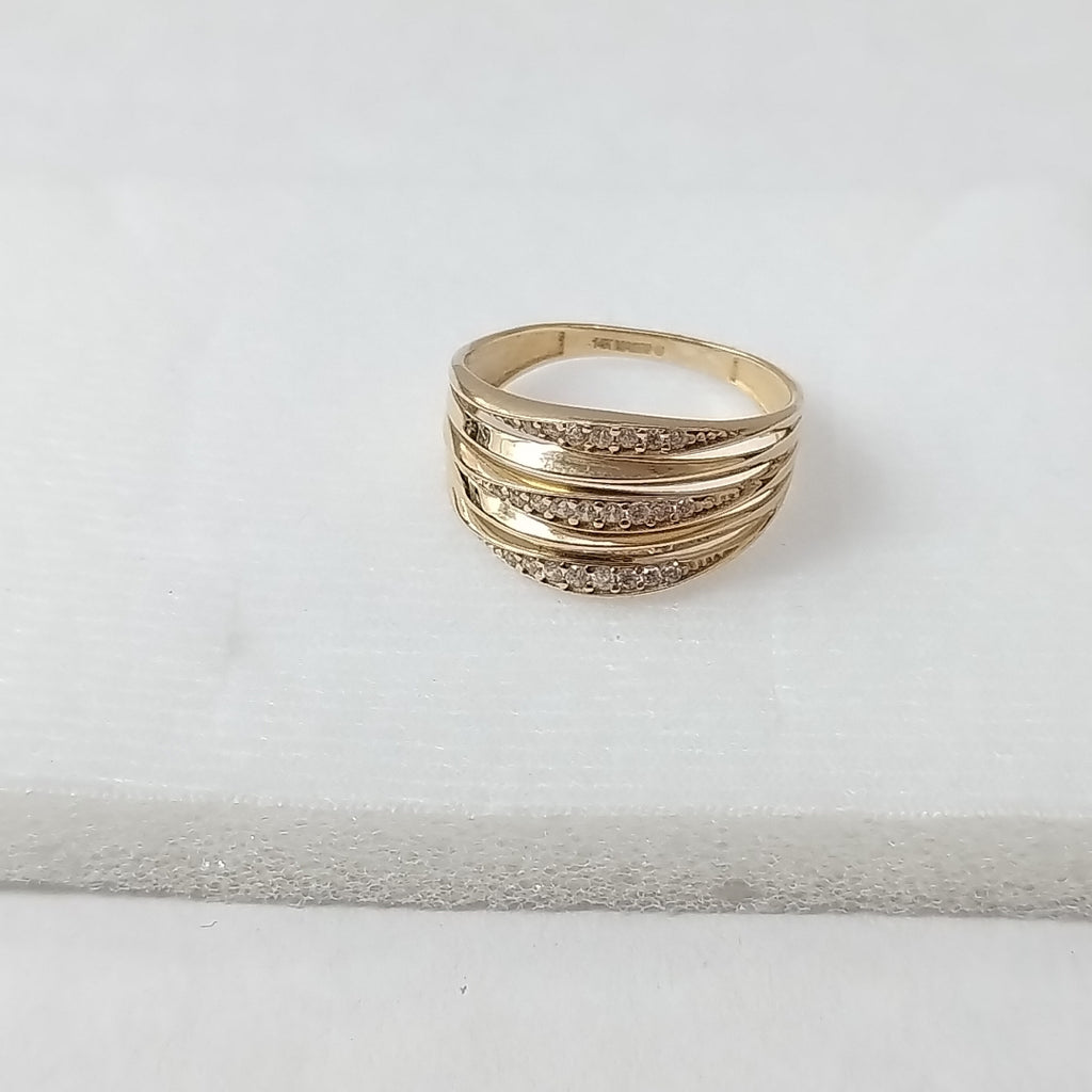 ANILLOS DAMA ORO 14K 2.8 (NUEVO)