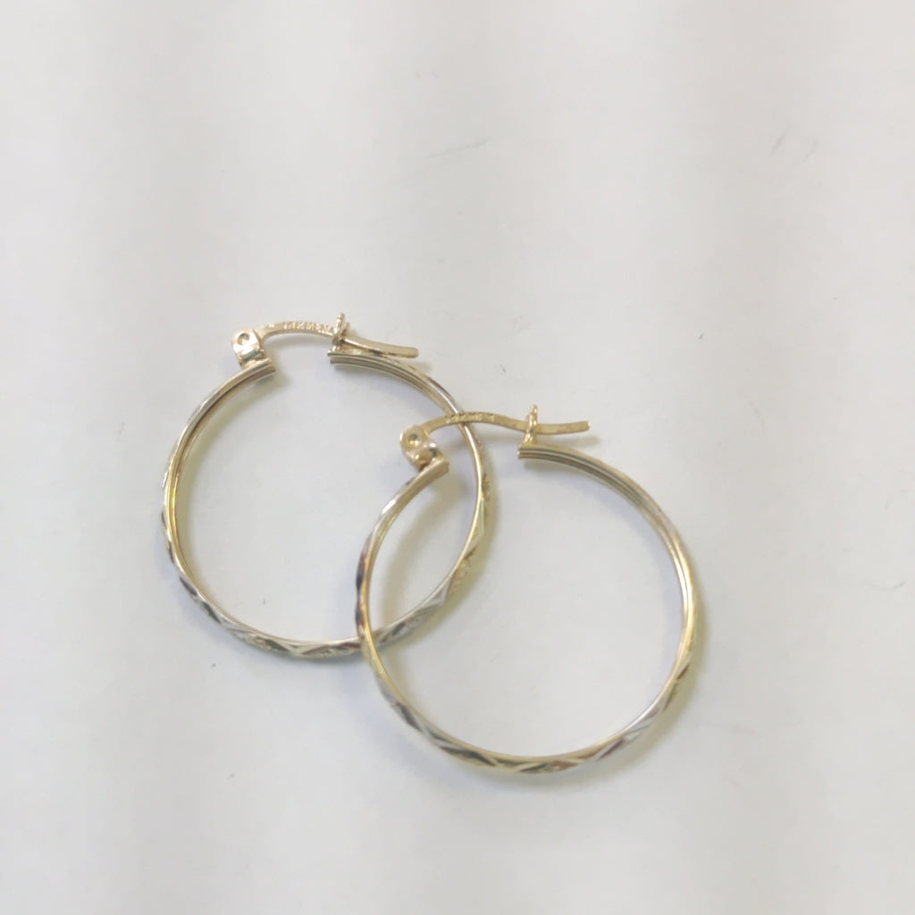 ARRACADAS PAR ORO 14 K 1.7 GRMS (SEMINUEVO)