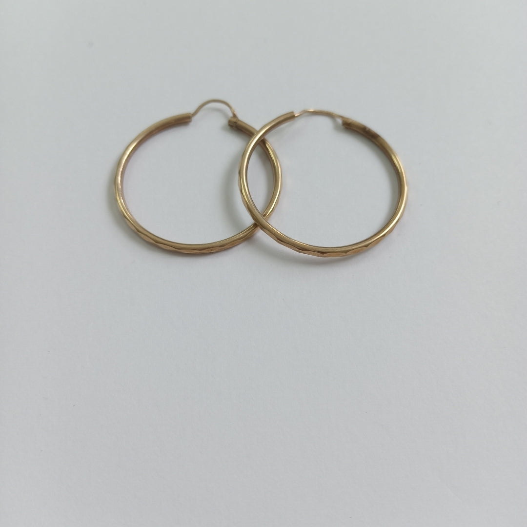 ARRACADAS PAR ORO 14 K 2.2 GRMS (SEMINUEVO)