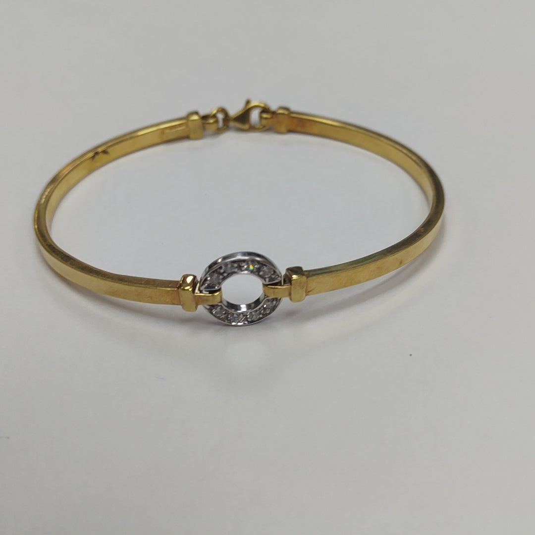 BRAZALETE ORO 14 K 6.8 GRMS (SEMINUEVO)
