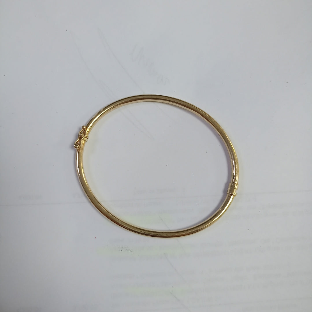 PULSERA RIGIDA ORO 14 K 2.7 GRMS (SEMINUEVO)