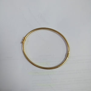 PULSERA RIGIDA ORO 14 K 2.7 GRMS (SEMINUEVO)
