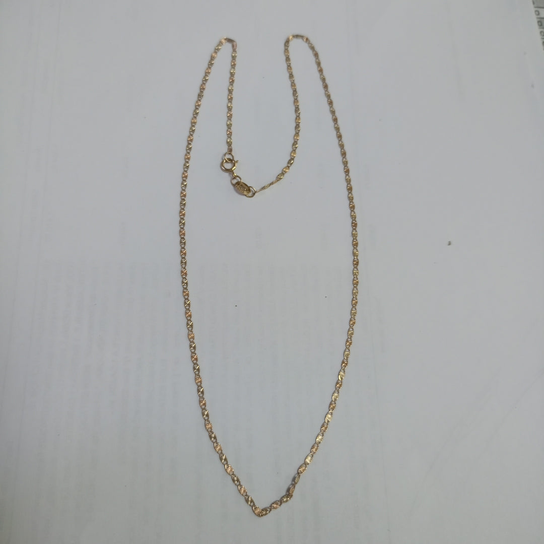 CADENA ORO 10 K 1.6 GRMS (SEMINUEVO)