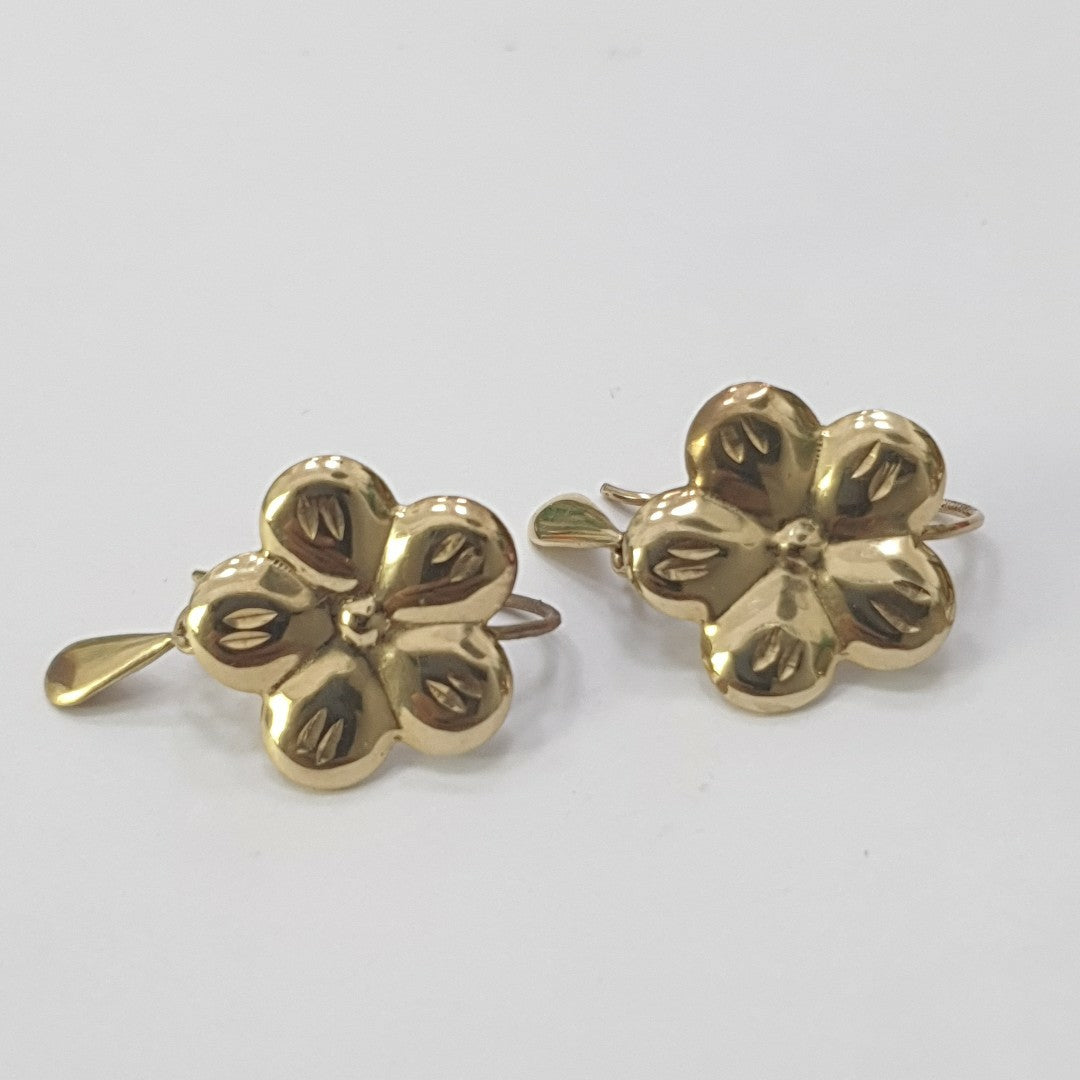 ARETES PAR ORO 10 K 1.7 GRMS (SEMINUEVO)