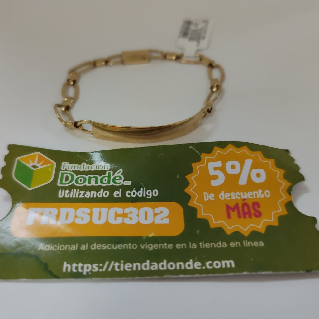 ESCLAVA ORO 10 K 8,80 GRMS (SEMINUEVO)