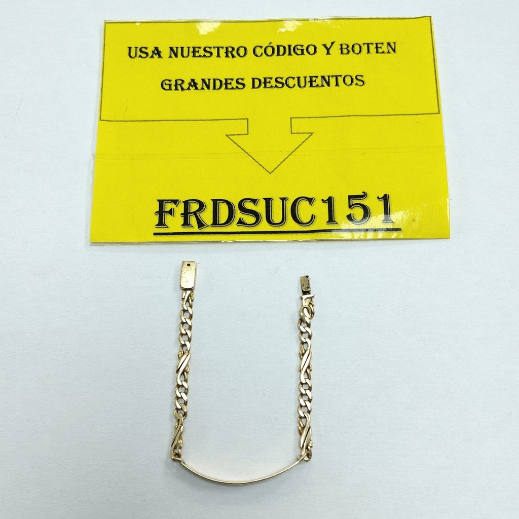 ESCLAVA ORO 14 K 4.5 GRMS (SEMINUEVO)