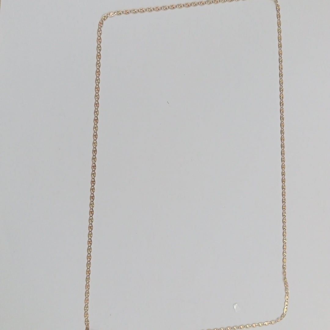 CADENAS TEJIDO GUCHI ORO 10K 60 CM 3.1 GR (NUEVO)