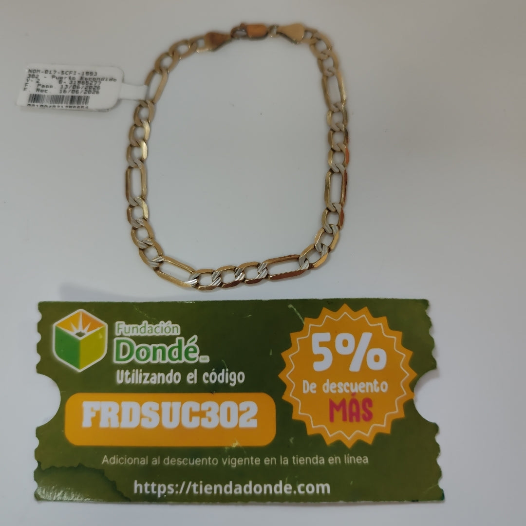PULSERA ORO 10 K 7.3 GRMS (SEMINUEVO)