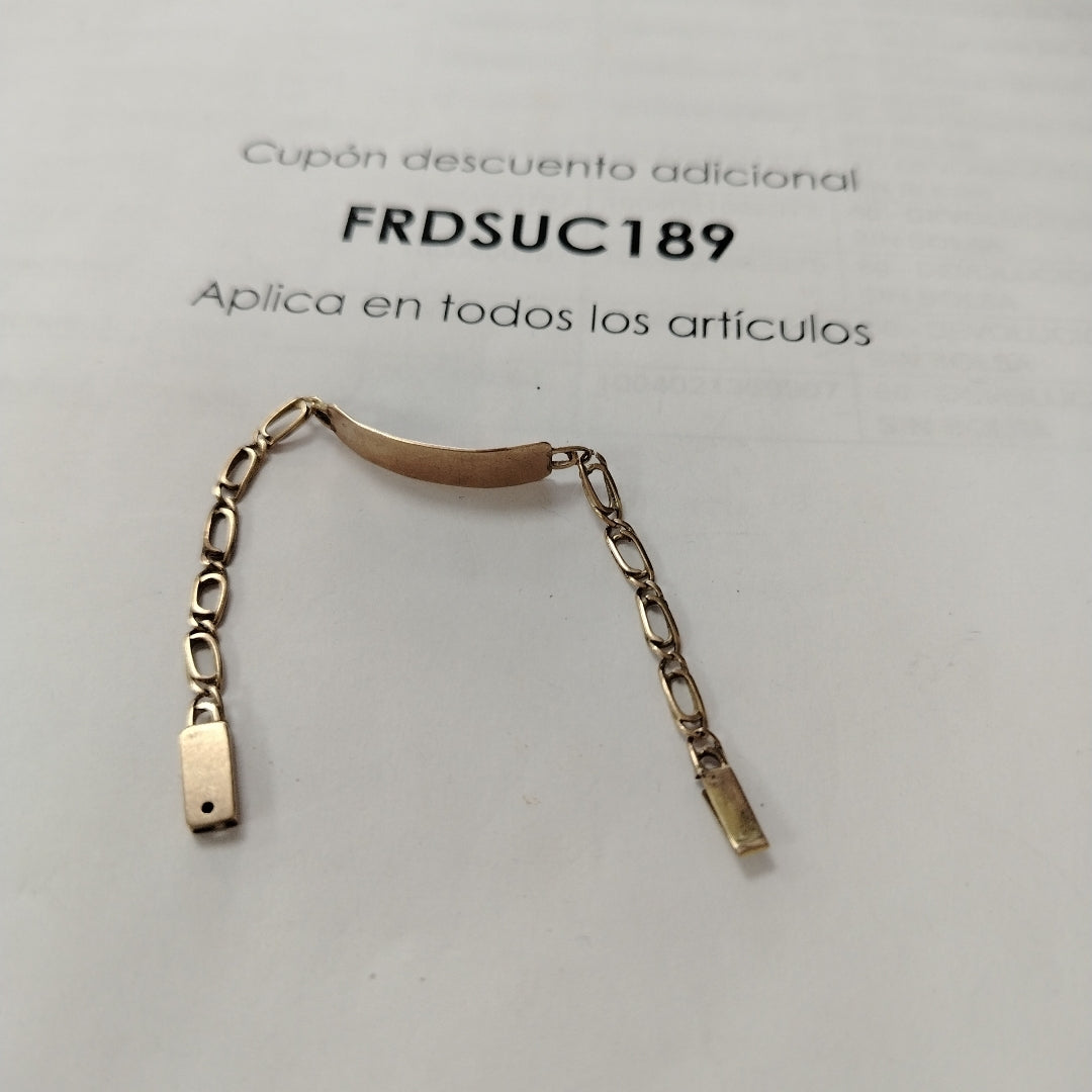 ESCLAVA ORO 8 K 3,10 GRMS (SEMINUEVO)