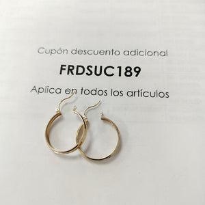 ARRACADAS PAR ORO 10 K 2.2 GRMS (SEMINUEVO)