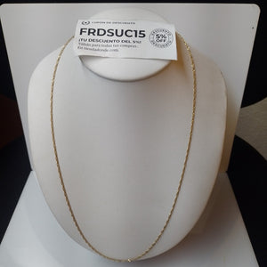 CADENA ORO 12 K 2.7 GRMS (SEMINUEVO)