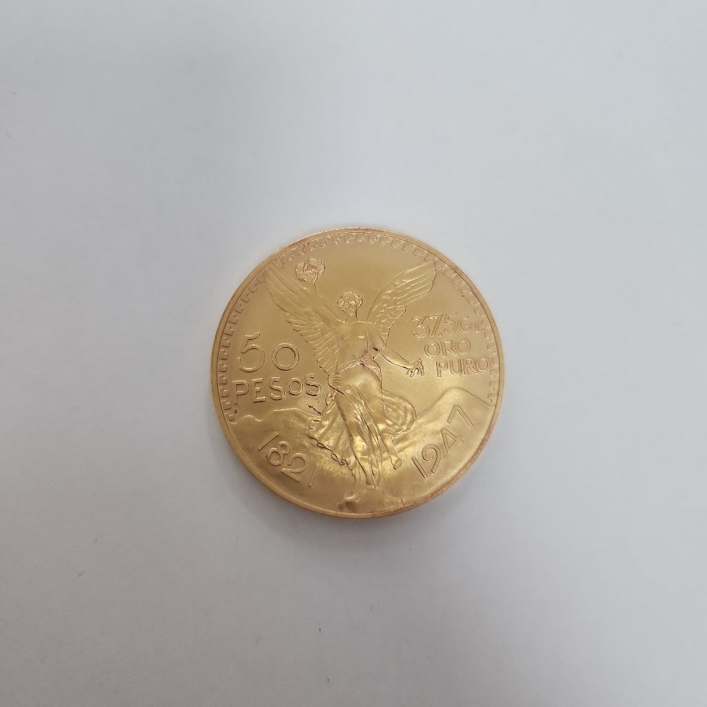 K1 41.6 GRMS 21 K IDENTIFICACIÓN MONEDA NOMINATIVA MONEDAS PESOS 50 PESOS (SEMINUEVO)