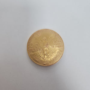 Moneda Centenario Cincuenta Pesos Oro Mexicano 21.6K
