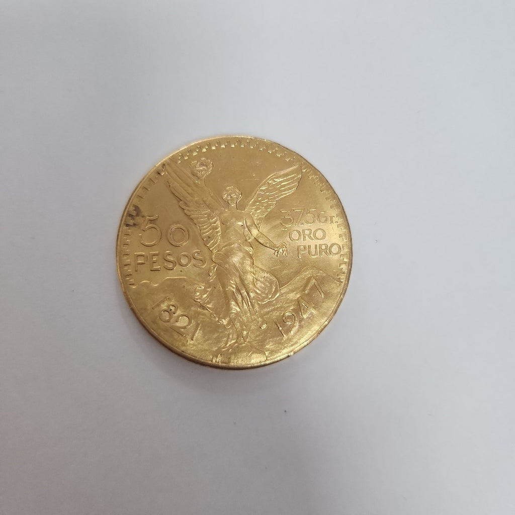 K1 41.6 GRMS 21 K IDENTIFICACIÓN MONEDA NOMINATIVA MONEDAS PESOS 50 PESOS (SEMINUEVO)