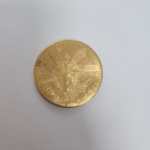 Moneda Centenario Cincuenta Pesos Oro Mexicano 21.6K