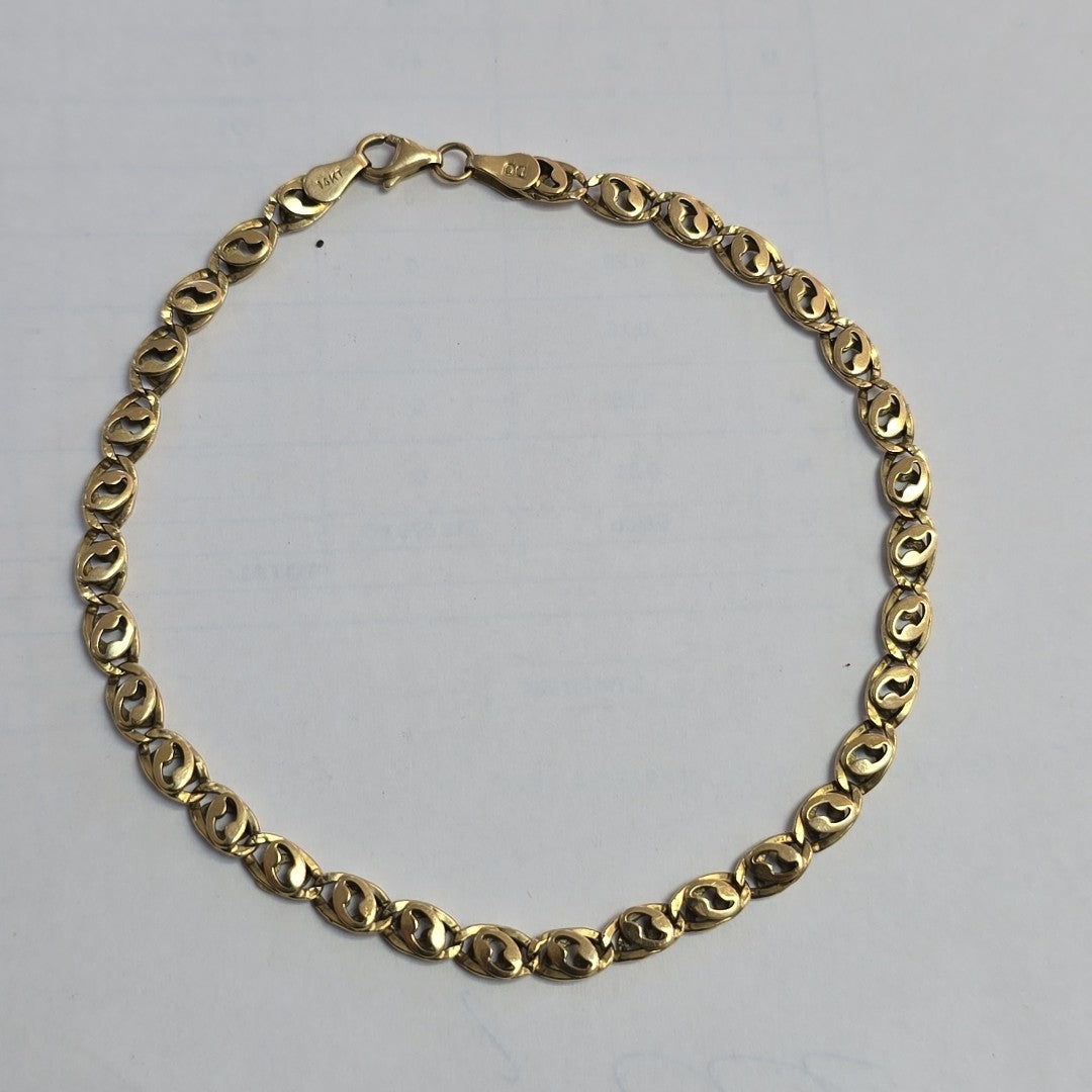 PULSERA ORO 14 K 4.6 GRMS (SEMINUEVO)