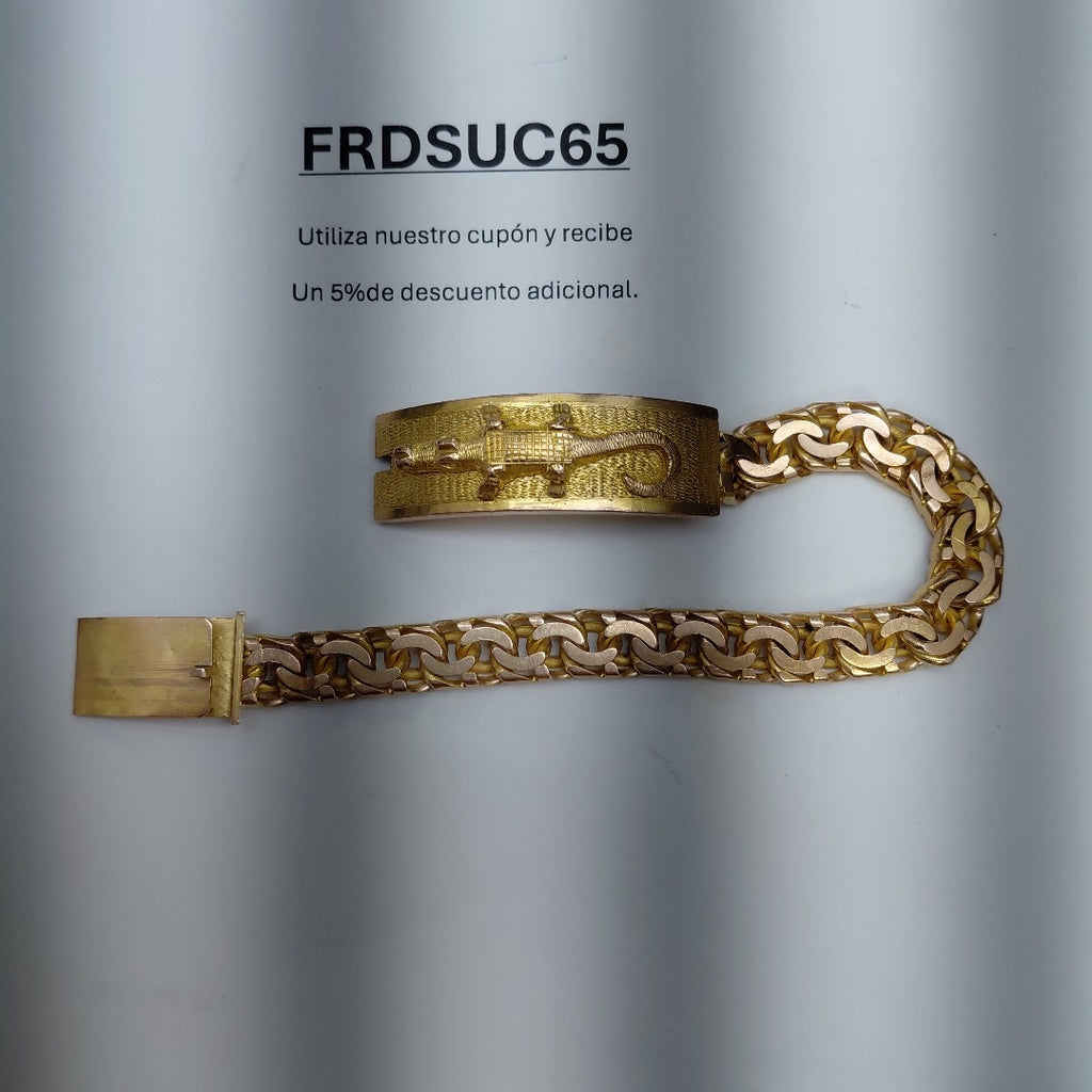 ESCLAVA ORO 14 K 54.7 GRMS (SEMINUEVO)