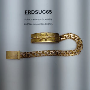 ESCLAVA ORO 14 K 54.7 GRMS (SEMINUEVO)