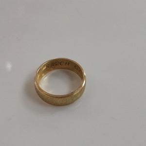 ARGOLLA ORO 10 K 3.2 GRMS (SEMINUEVO)